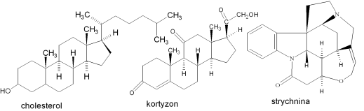Strychnina kortyzon cholesterol